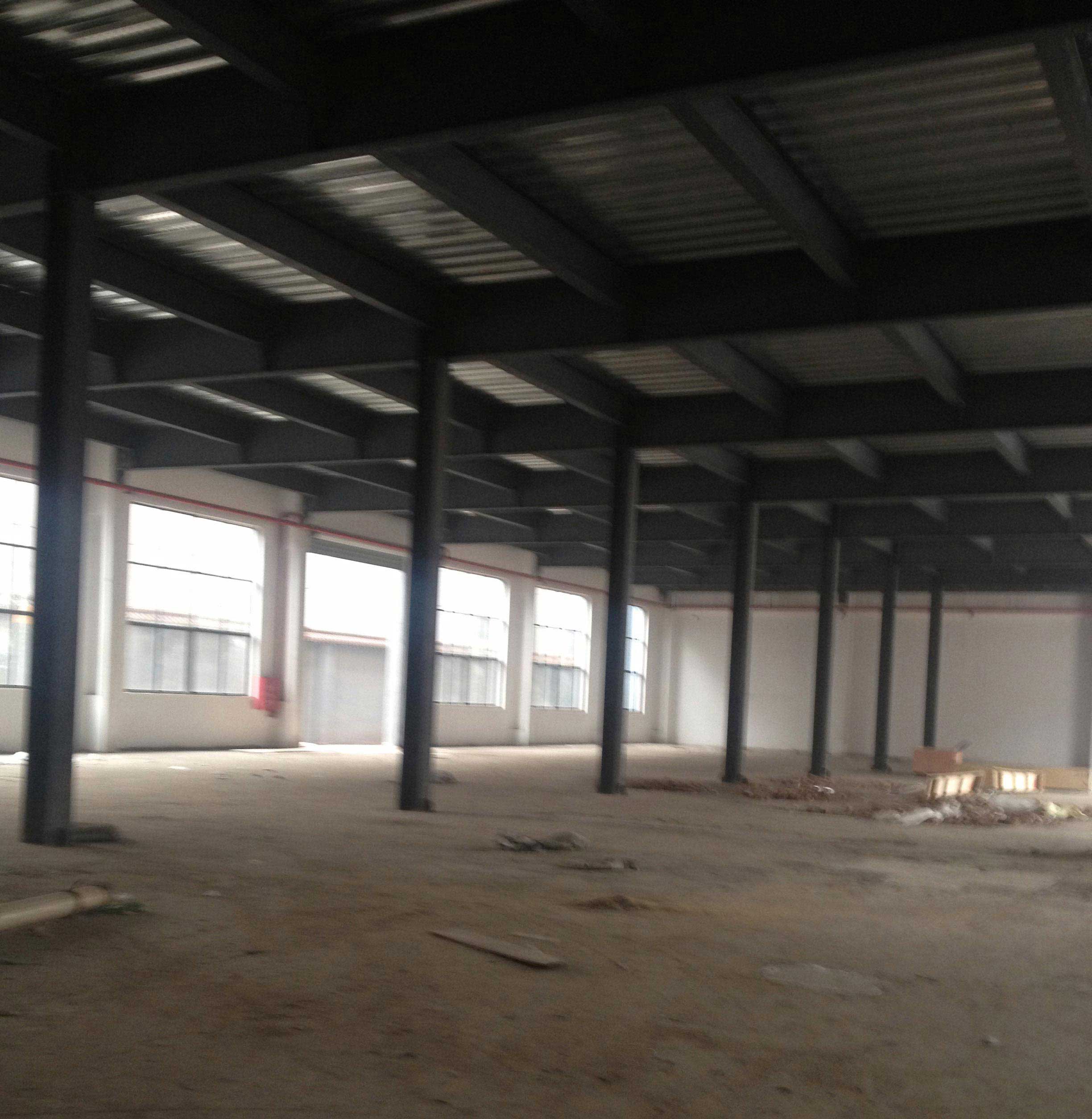 工業(yè)區廠房-鋼結構搭建施工